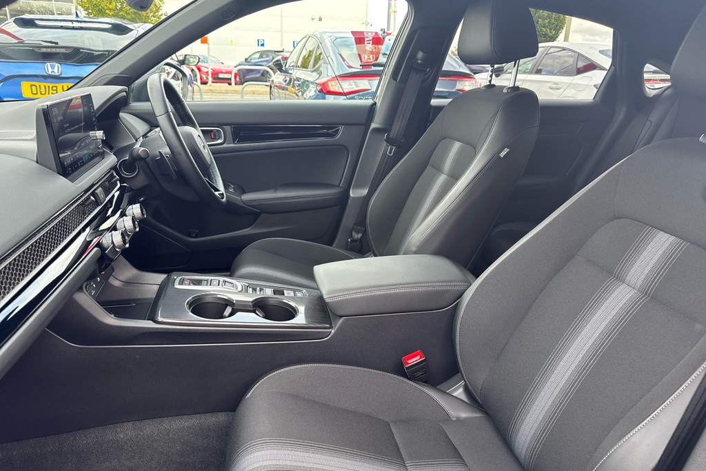 Honda Civic 2.0 Ehev Sport Cvt RE75NRL Black #6