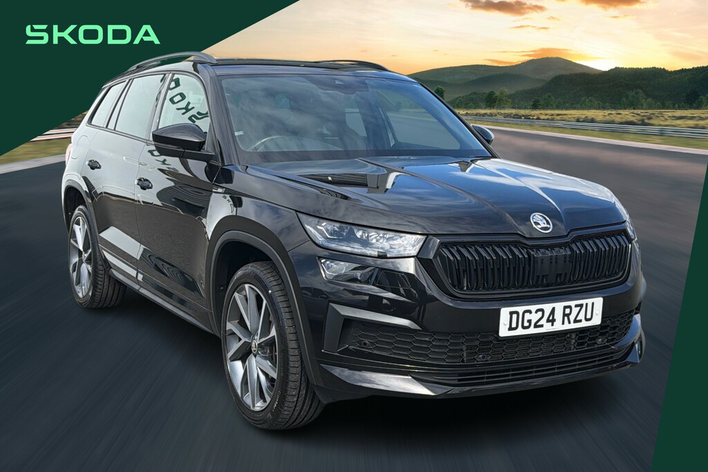 Skoda Kodiaq 2.0 Tdi 200 Sport Line 4X4 Dsg 7 Seat Black
