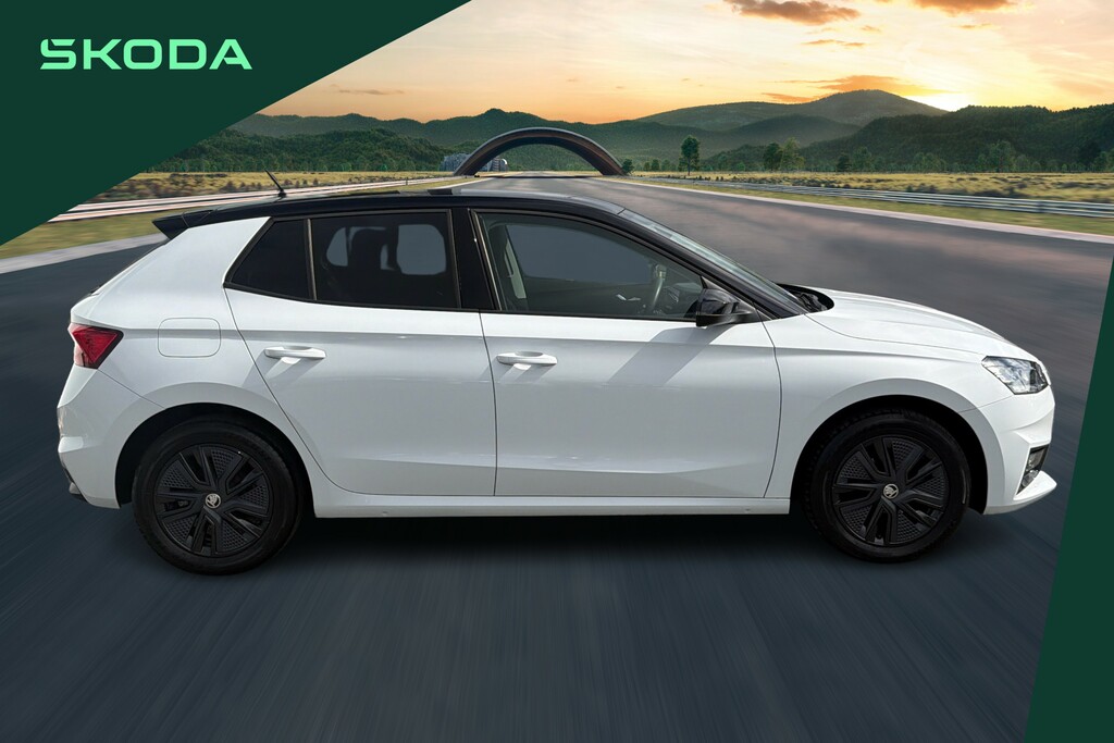 Skoda Fabia 1.0 Mpi 80 Colour Edition White #4