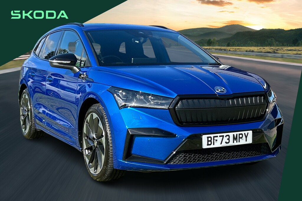 Skoda ENYAQ 150Kw 80 Sportline Plus 82Kwh Blue