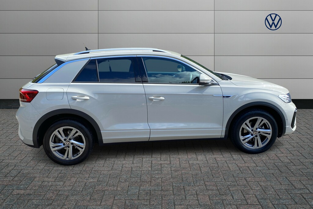 Volkswagen T-Roc 1.5 Tsi R-line Grey #4