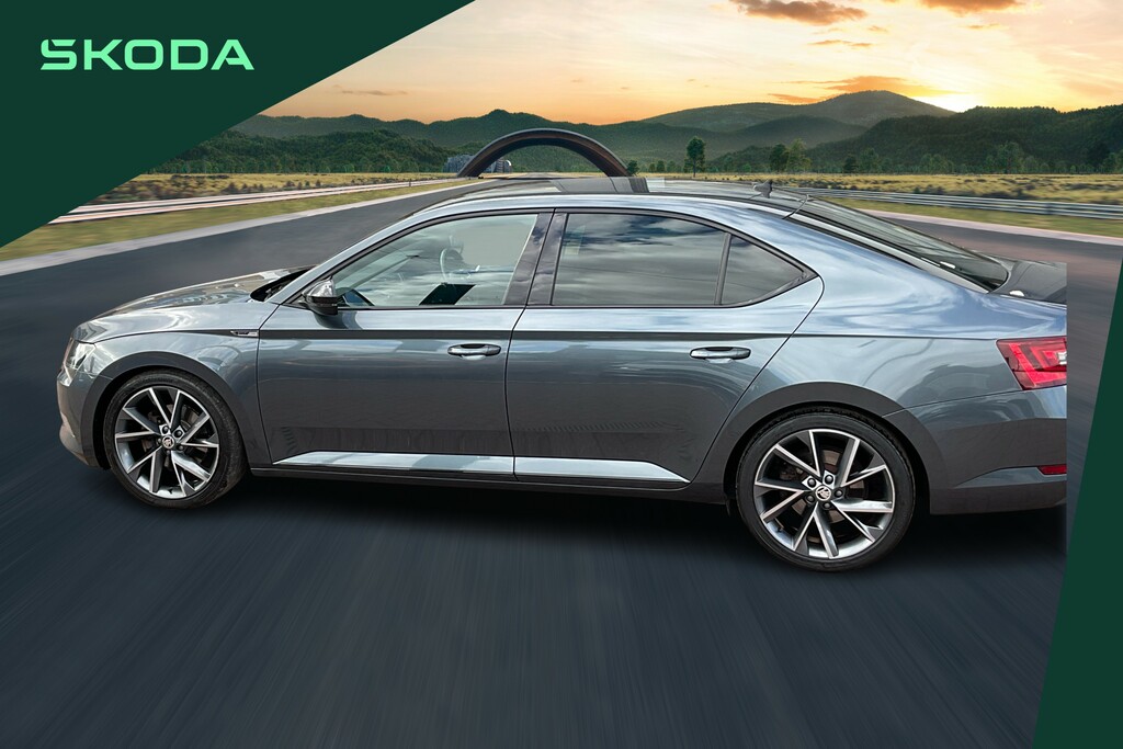 Skoda Superb 2.0 Tdi Cr Se Technology Grey #13