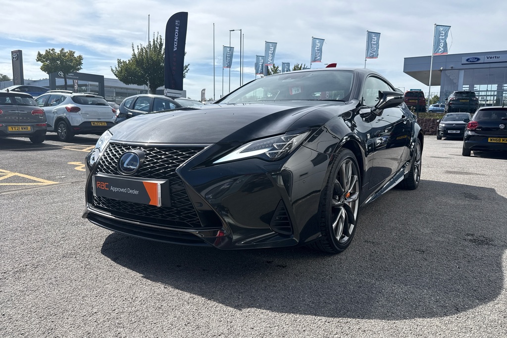 Lexus RC 300H F Sport Black #10
