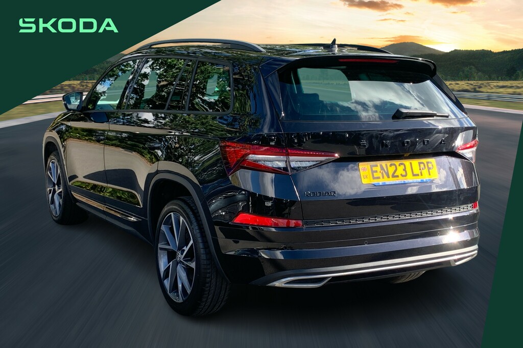 Skoda Kodiaq 1.5 Tsi Sport Line Dsg 7 Seat Black #3
