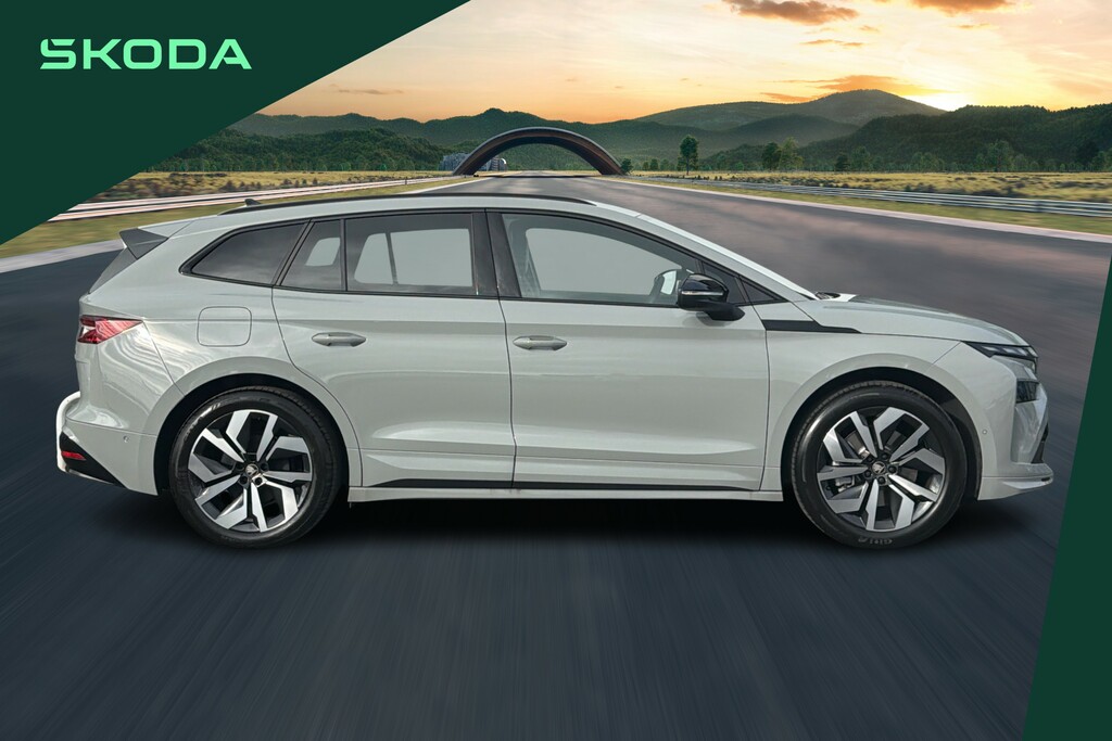 Skoda ENYAQ 210Kw 85 Sportline 82Kwh Grey #4