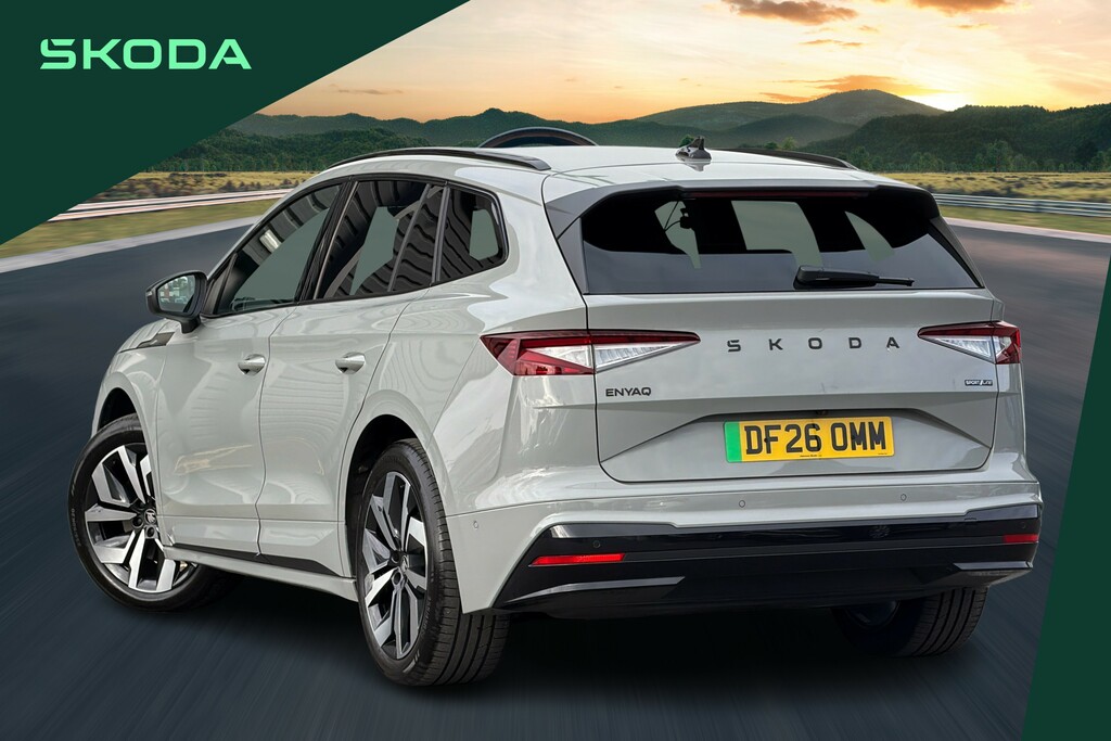 Skoda ENYAQ 210Kw 85 Sportline 82Kwh Grey #3