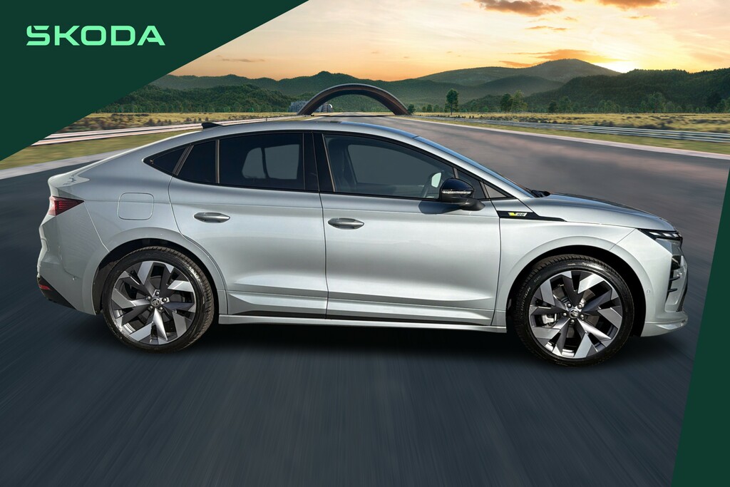 Skoda ENYAQ 210Kw 85 Sportline 84Kwh Silver #4