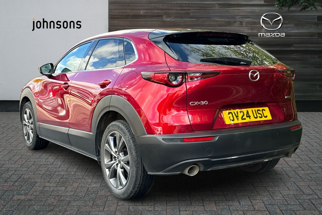 Mazda CX-30 2.0 E-skyactiv X Mhev Exclusive-line Red #2