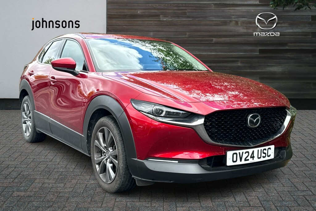 Mazda CX-30 2.0 E-skyactiv X Mhev Exclusive-line Red