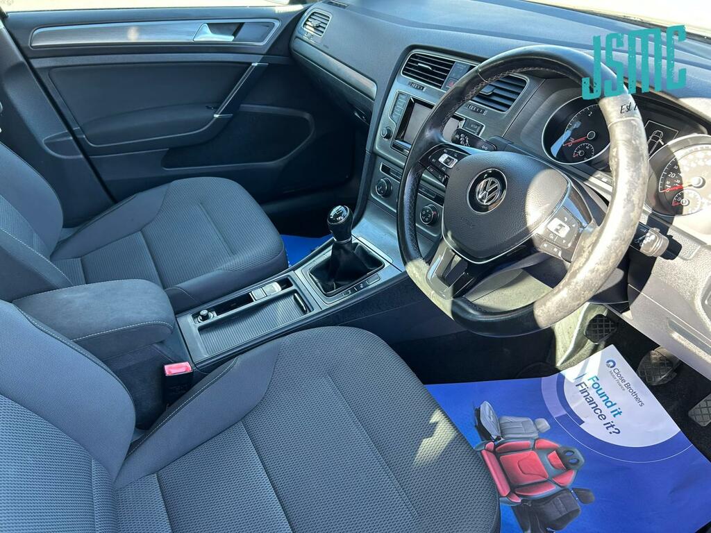 Volkswagen Golf Se Blue #5