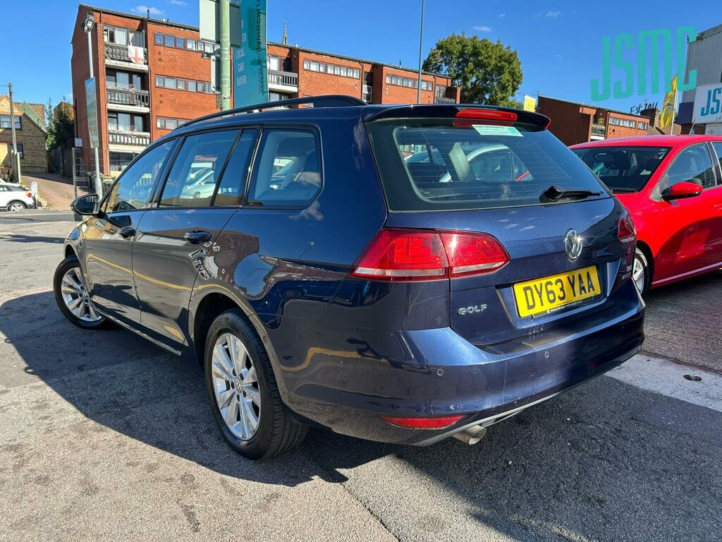 Volkswagen Golf Se Blue #3