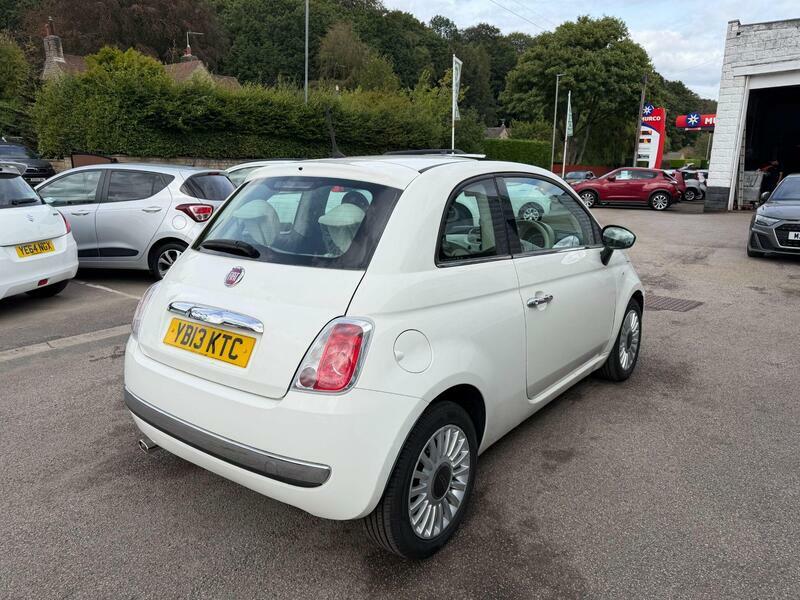 Fiat 500 1.2-lounge-hatchback-3dr-petrol-manual-euro-4-69- White #5