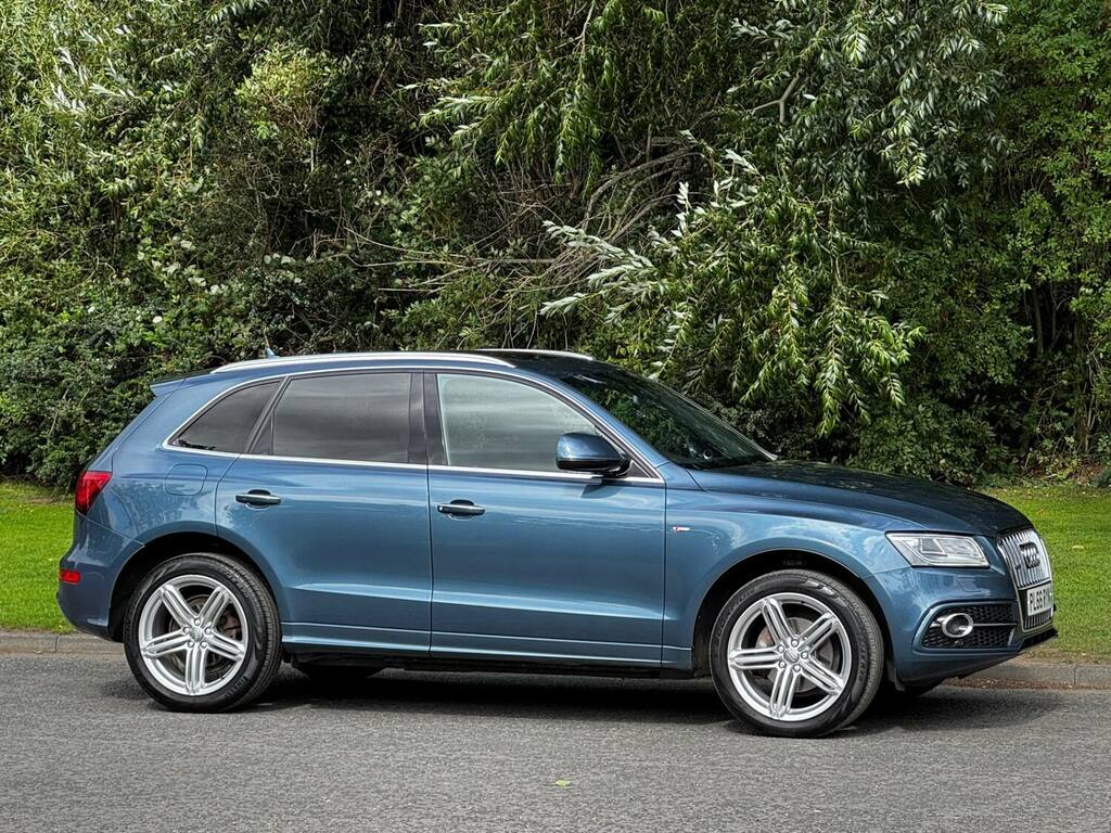 Audi Q5 2.0 Tdi 190 Quattro S Line Pls Spl Ed S Tron Blue