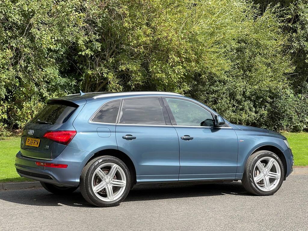 Audi Q5 2.0 Tdi 190 Quattro S Line Pls Spl Ed S Tron Blue #3