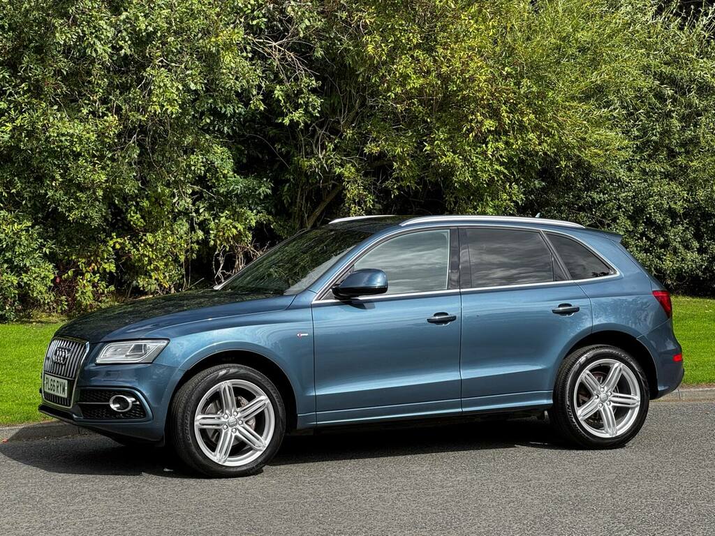 Audi Q5 2.0 Tdi 190 Quattro S Line Pls Spl Ed S Tron Blue #4