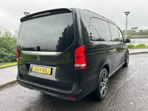 Mercedes-Benz V Class Mpv Black #7