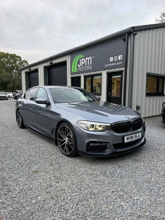BMW 5 Series 2018 2.0 520D M Sport Saloon Euro Blue
