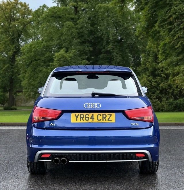 Audi A1 2014 1.4 Tfsi S Line Hatchback E YR64CRZ Blue #4