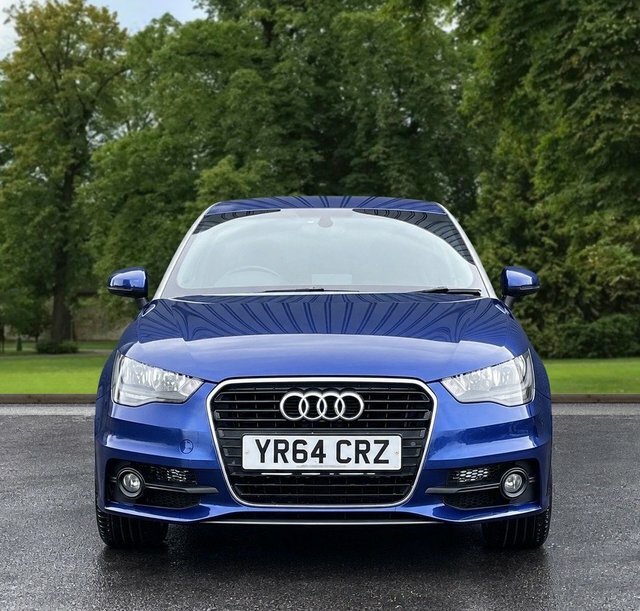 Audi A1 2014 1.4 Tfsi S Line Hatchback E YR64CRZ Blue #2