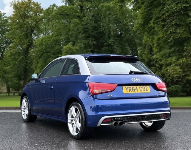 Audi A1 2014 1.4 Tfsi S Line Hatchback E YR64CRZ Blue #5