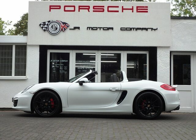 Porsche Boxster 981 3.4S Pdk White #5