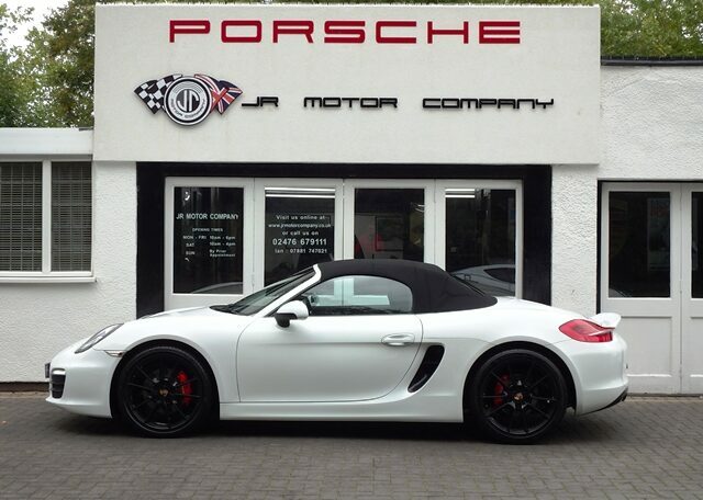 Porsche Boxster 981 3.4S Pdk White #4