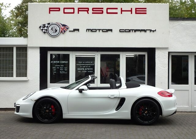 Porsche Boxster 981 3.4S Pdk White #3