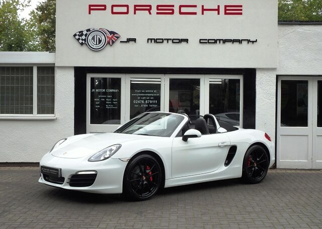 Porsche Boxster 981 3.4S Pdk White