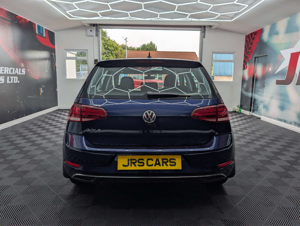 Volkswagen Golf Se Tdi Bluemotion Technology GM18NJX Blue #2