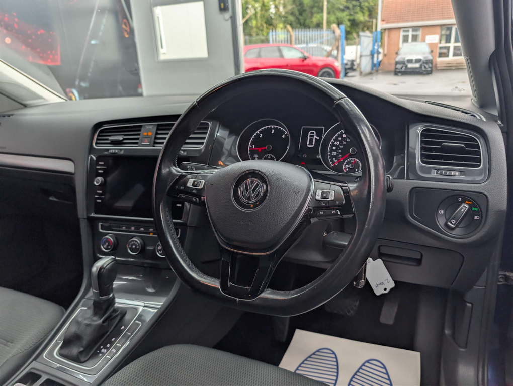 Volkswagen Golf Se Tdi Bluemotion Technology GM18NJX Blue #6