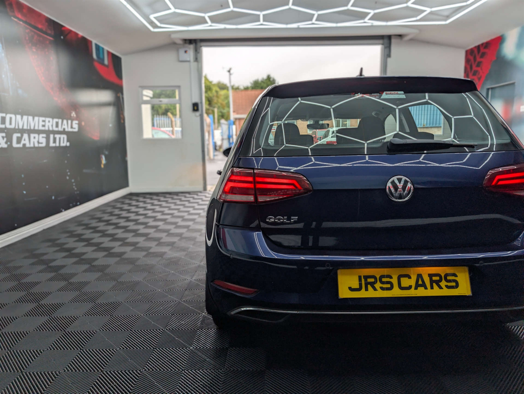 Volkswagen Golf Se Tdi Bluemotion Technology GM18NJX Blue #5
