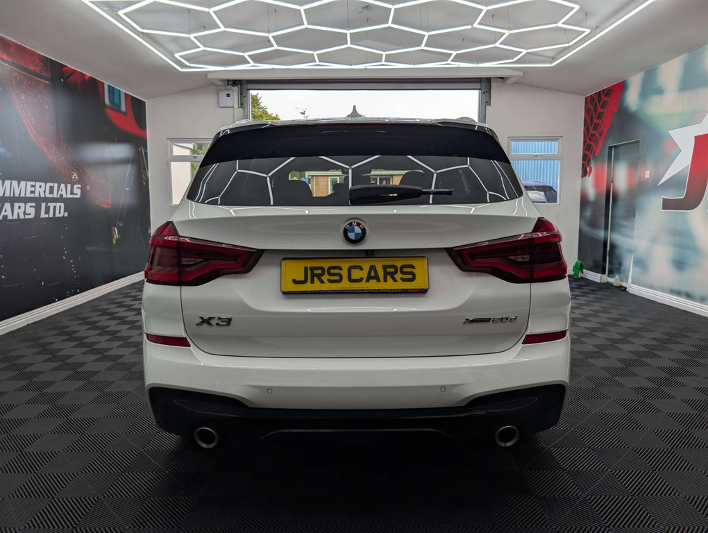 BMW X3 Xdrive20i M Sport Step White #5