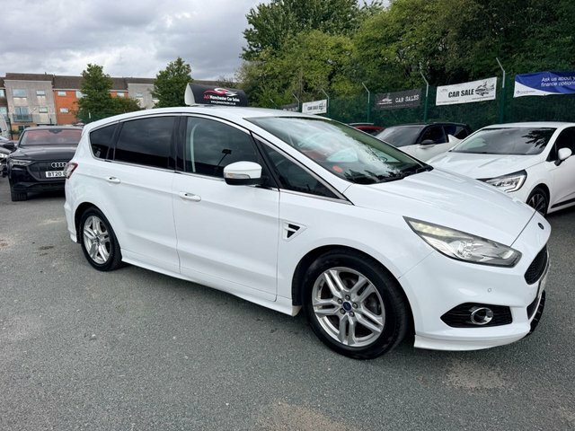 Ford S-Max 2.0 Tdci Titanium Sport Mpv Powershift White #2
