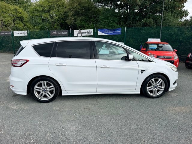 Ford S-Max 2.0 Tdci Titanium Sport Mpv Powershift White #4