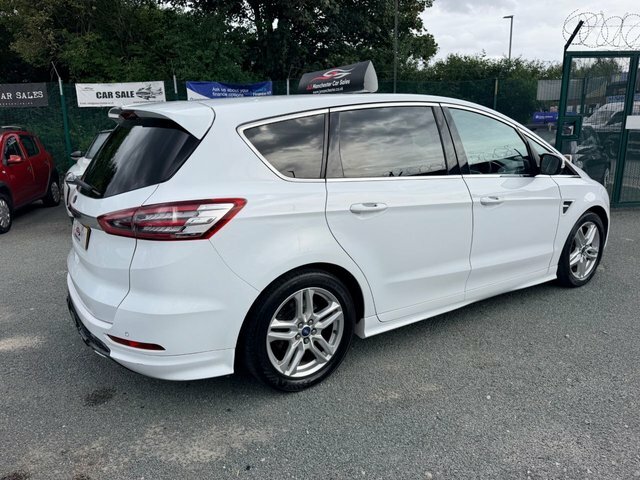 Ford S-Max 2.0 Tdci Titanium Sport Mpv Powershift White #5