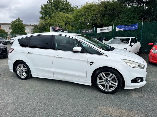 Ford S-Max 2.0 Tdci Titanium Sport Mpv Powershift White #3