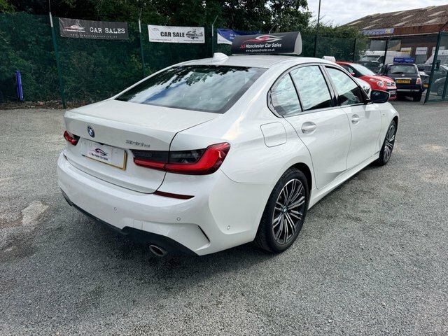 BMW 3 Series 2.0 330E 12Kwh M Sport Saloon Plug-in H White #6