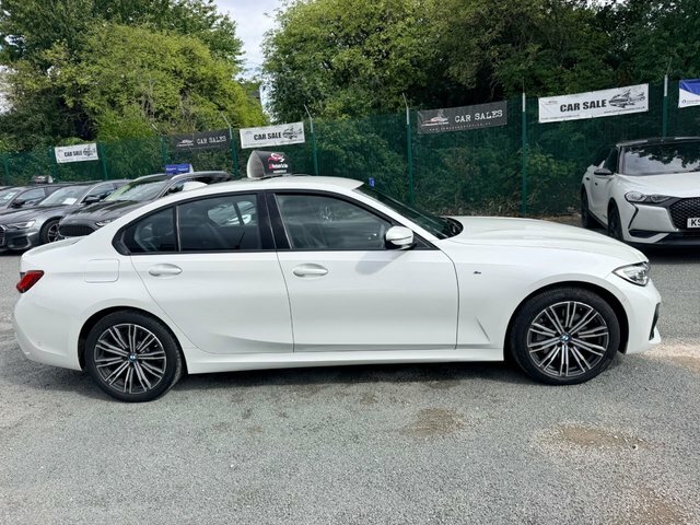BMW 3 Series 2.0 330E 12Kwh M Sport Saloon Plug-in H White #4