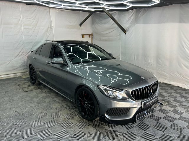 Mercedes-Benz C Class 2.1 C220d Amg Line Premium G-tronic Euro 6 S S Grey