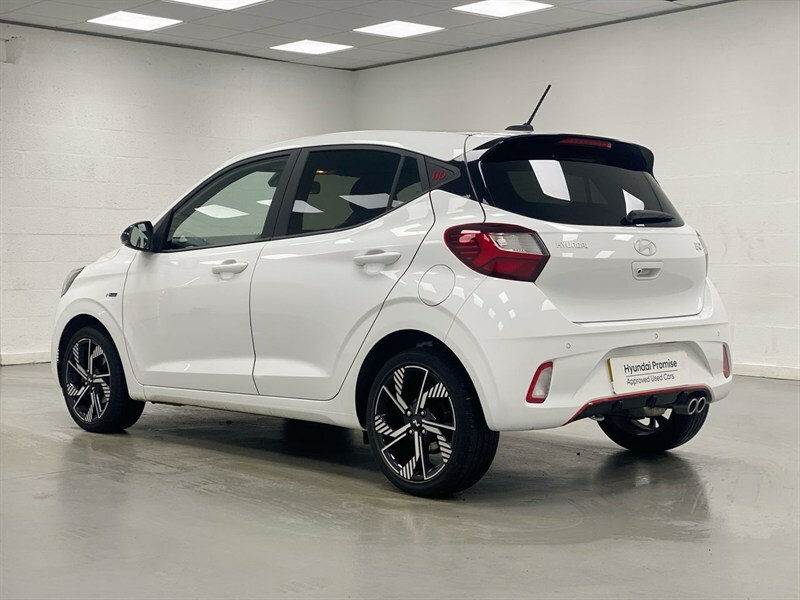 Hyundai I10 1.0T 90 N Line Nav White #3