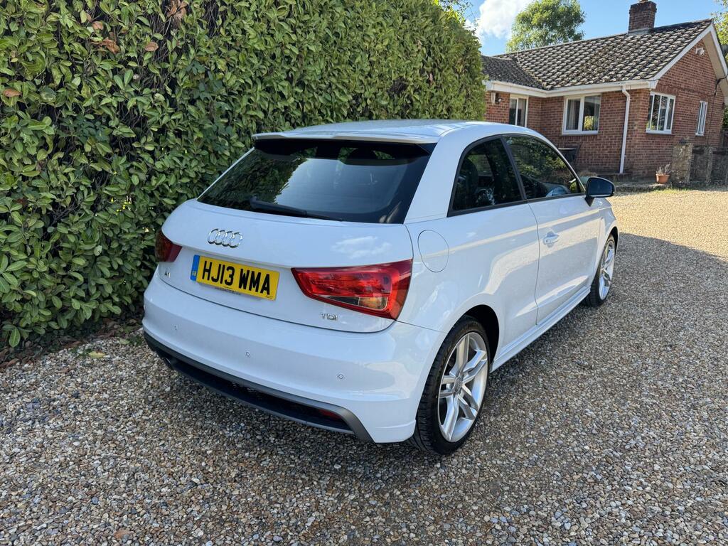 Audi A1 S Line White #3