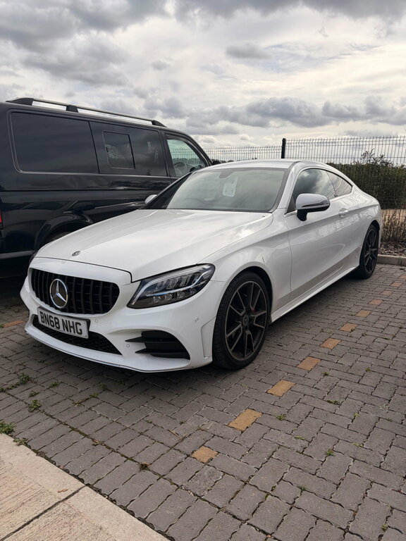 Mercedes-Benz C Class 1.5 C200 Mhev Amg Line G-tronic Euro 6 Ss White