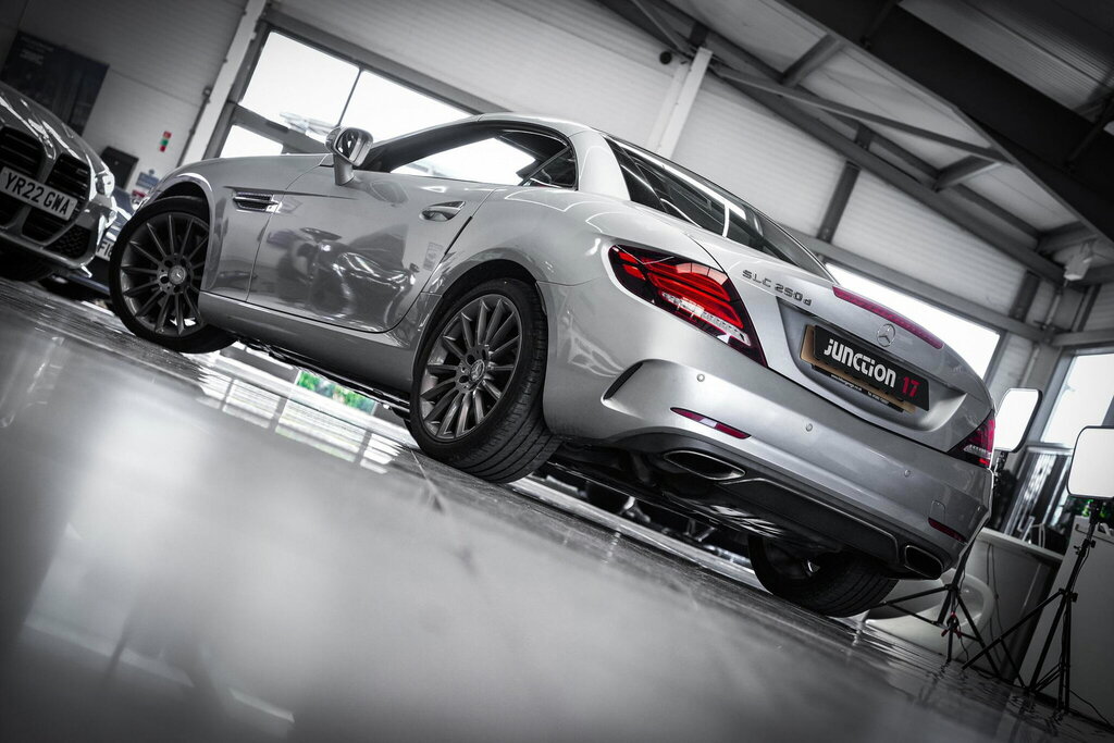 Mercedes-Benz SLC 2.1 Slc250d Amg Line G-tronic Euro 6 Ss Silver #5