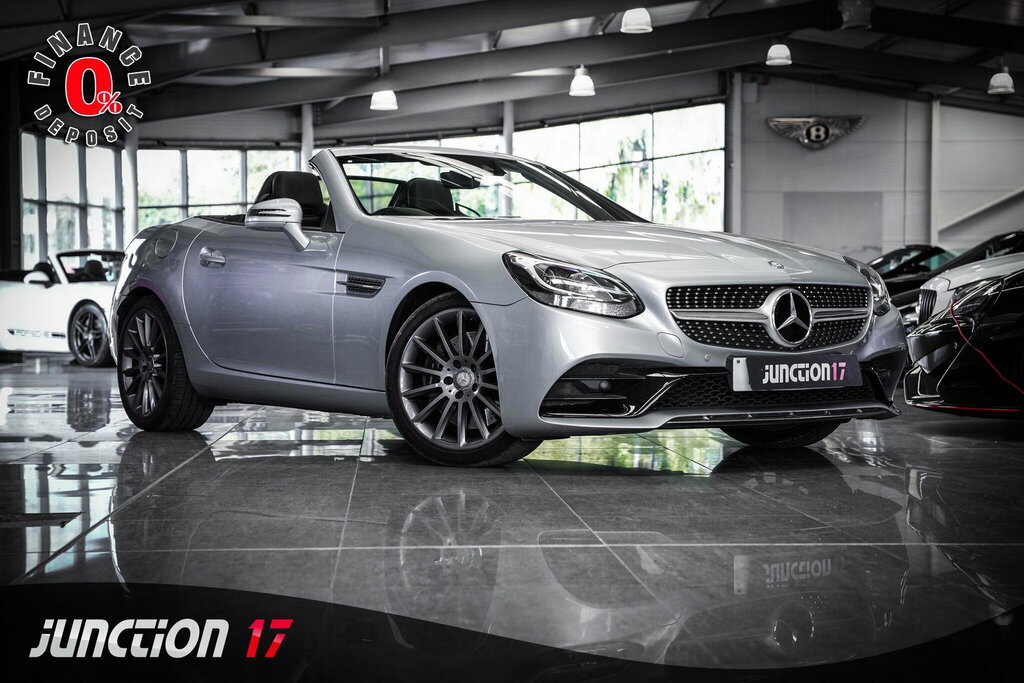 Mercedes-Benz SLC 2.1 Slc250d Amg Line G-tronic Euro 6 Ss Silver