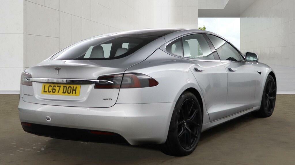 Tesla Model S 90D Dual Motor 4Wd Silver #4
