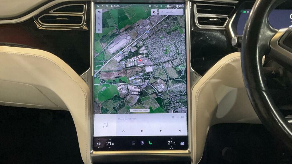 Tesla Model S Hatchback P100dl Dual Motor 4Wd Ludicr Red #13