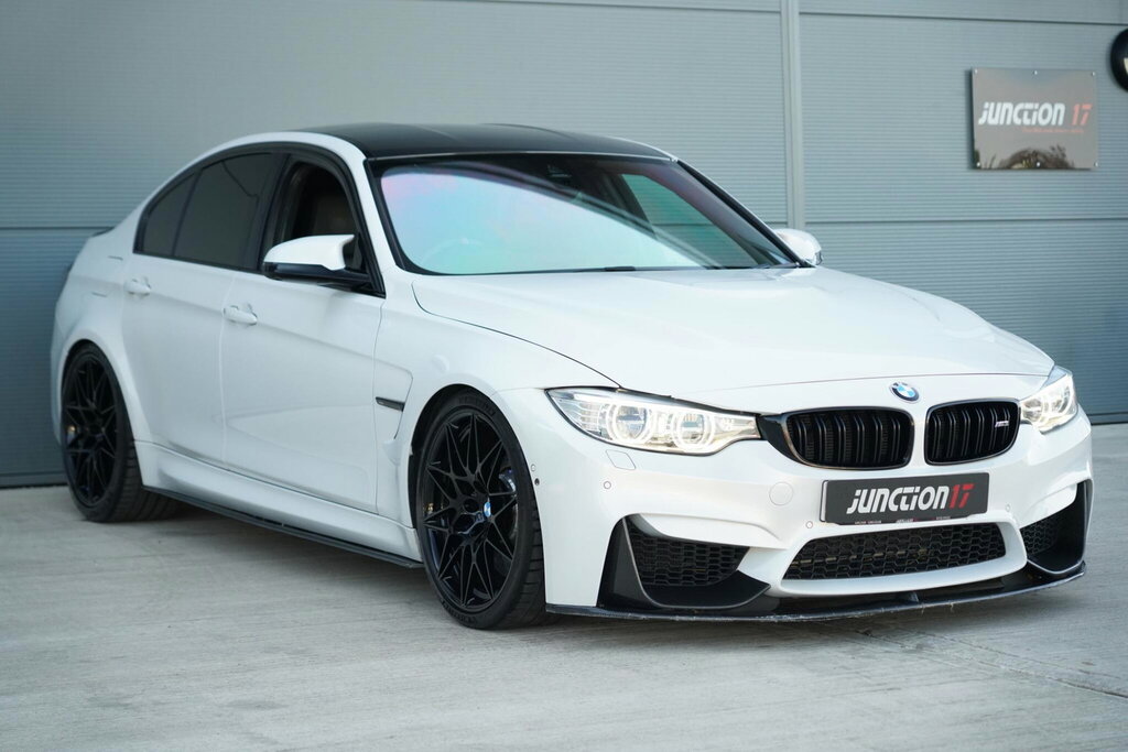 BMW M3 3.0 Biturbo Competition Saloon Dct Euro White #3