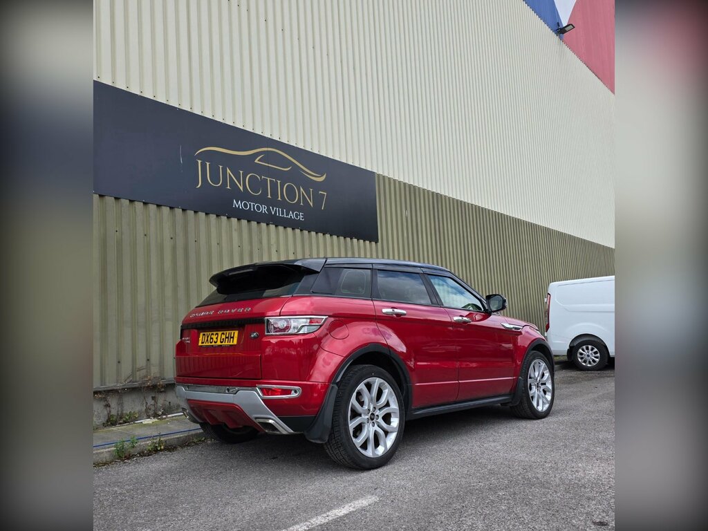 Land Rover Range Rover Evoque Sd4 Dynamic White #7