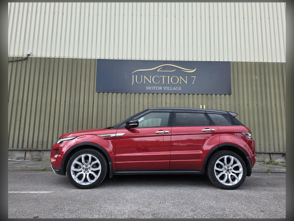 Land Rover Range Rover Evoque Sd4 Dynamic White #5
