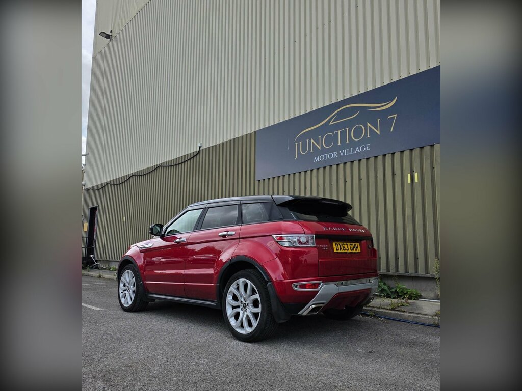 Land Rover Range Rover Evoque Sd4 Dynamic White #6